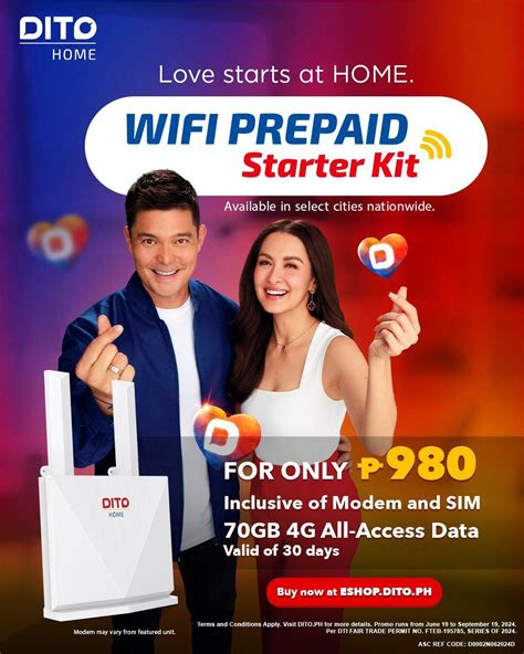 home wifi prepaid load|DITO Home WiFi prepaid starter kit .